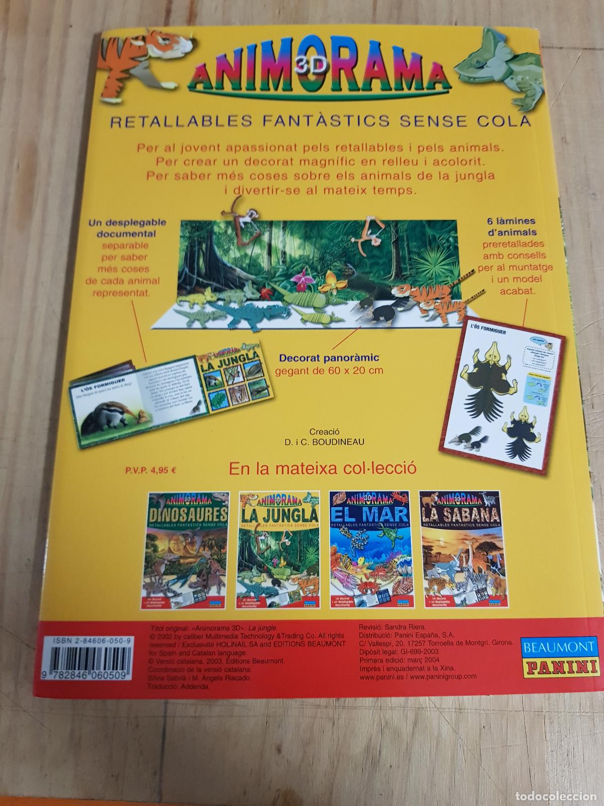 Libros: Animorama 3D. La jungla / La sabana / El mar - Foto 6