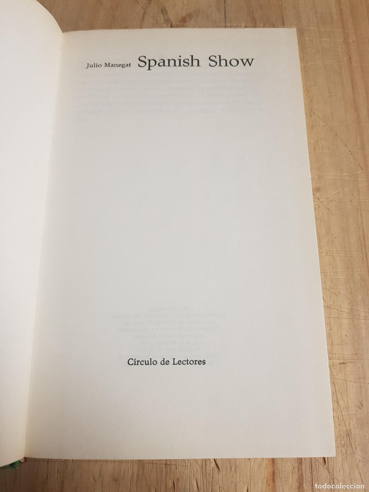 Libros: Spanish show - Julio Manegat - Foto 2