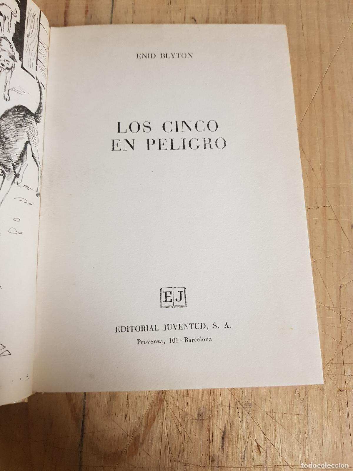 Libros: Los cinco en peligro - Enid Blyton - Foto 2