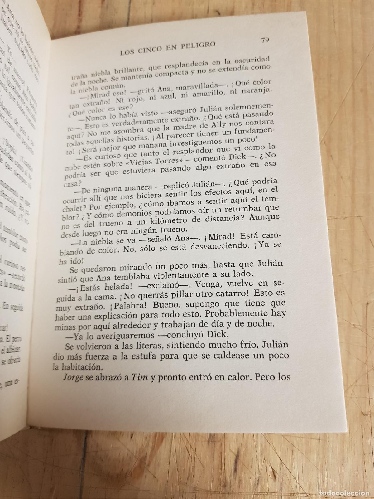 Libros: Los cinco en peligro - Enid Blyton - Foto 3