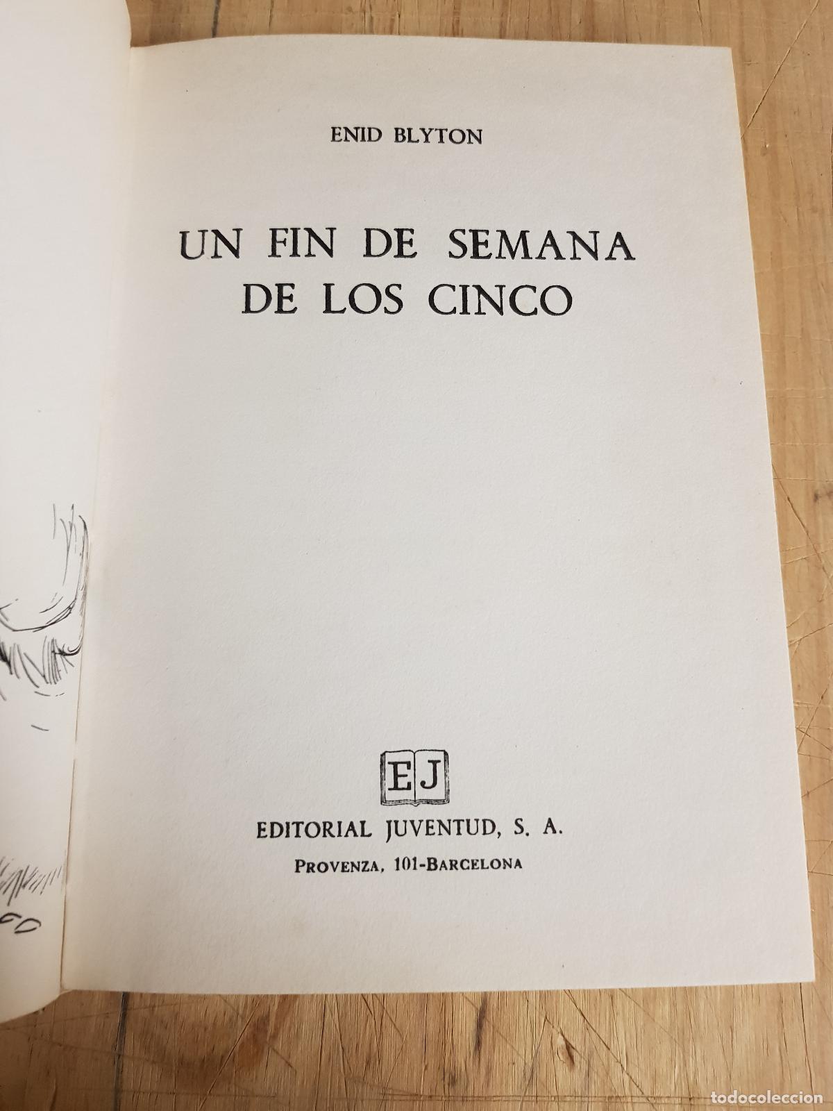 Libros: Un fin de semana de los cinco - Enid Blyton - Foto 2