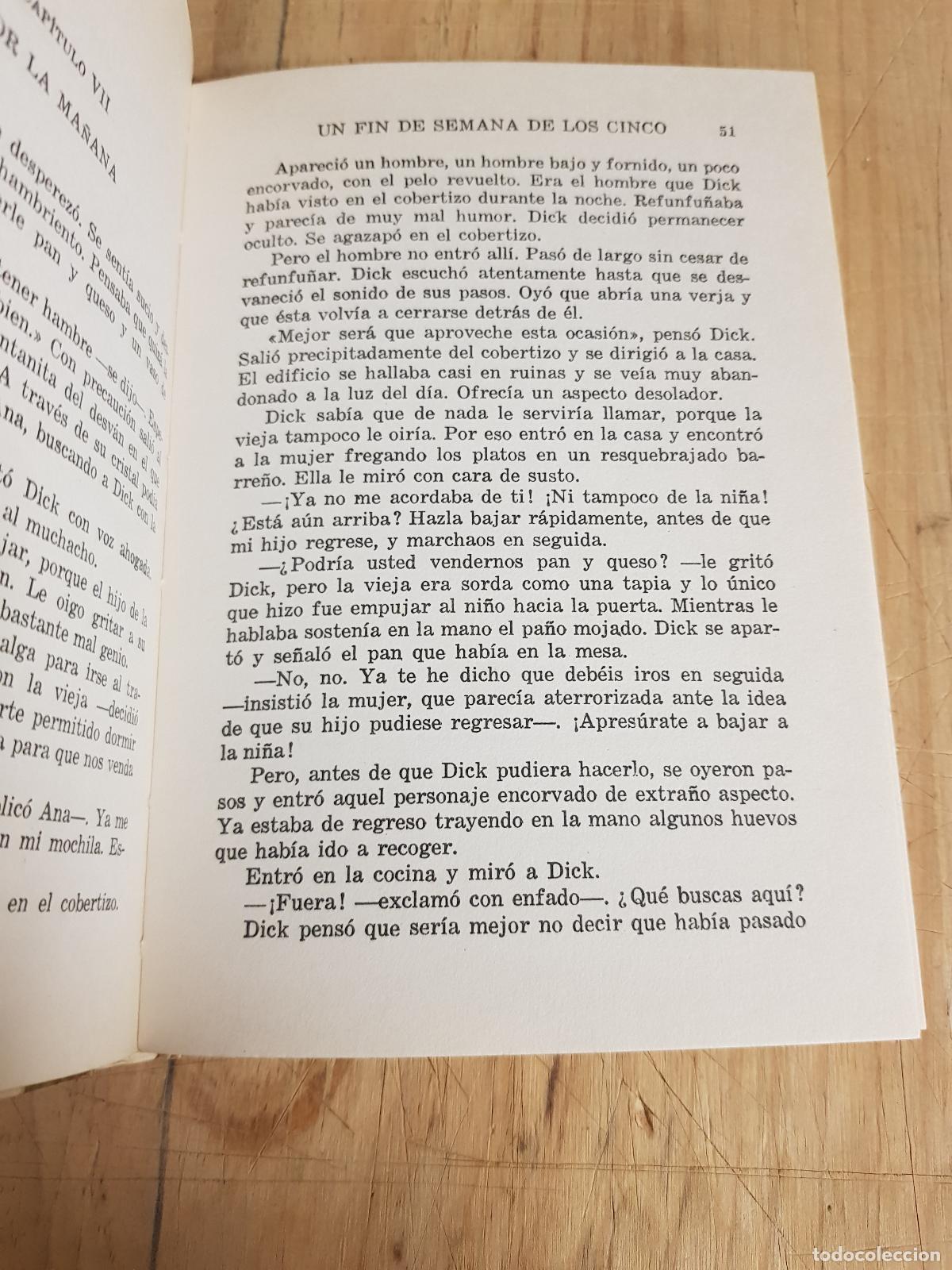 Libros: Un fin de semana de los cinco - Enid Blyton - Foto 3