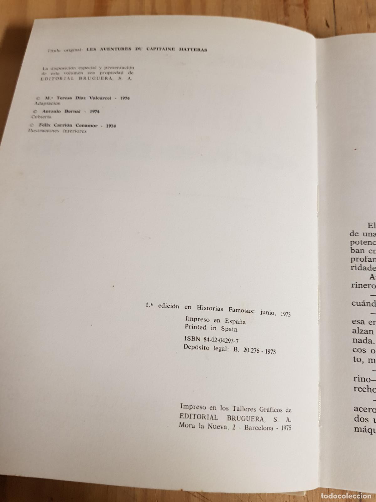 Libros: Aventuras del capitan hatteras - Julio Verne - Foto 4