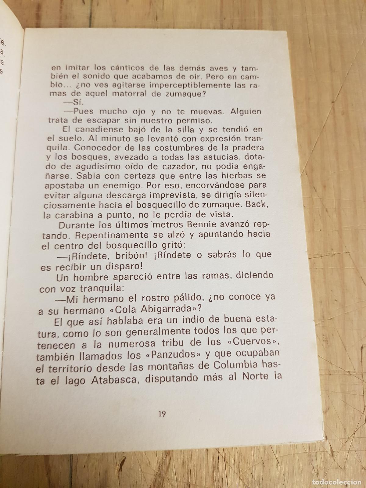 Libros: El gran cazador de las praderas - Emilio Salgari - Foto 3