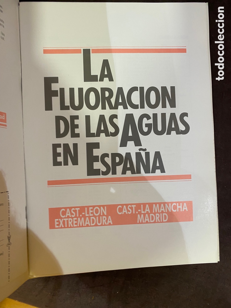 Libros: La fluoraci&oacute;n de las aguas en Espa&ntilde;a - Foto 2