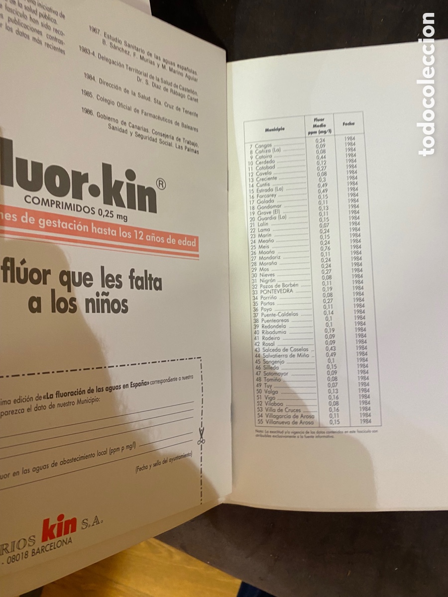 Libros: La fluoraci&oacute;n de las aguas en Espa&ntilde;a - Foto 4