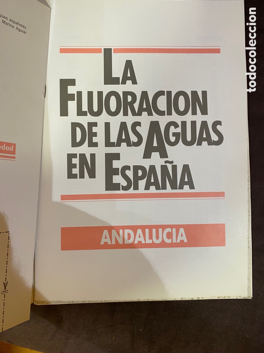 Libros: La fluoraci&oacute;n de las aguas en Espa&ntilde;a - Foto 1