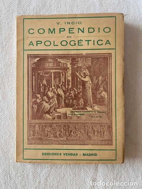 Libros: COMPENDIO DE APOLOGETICA - Foto 1