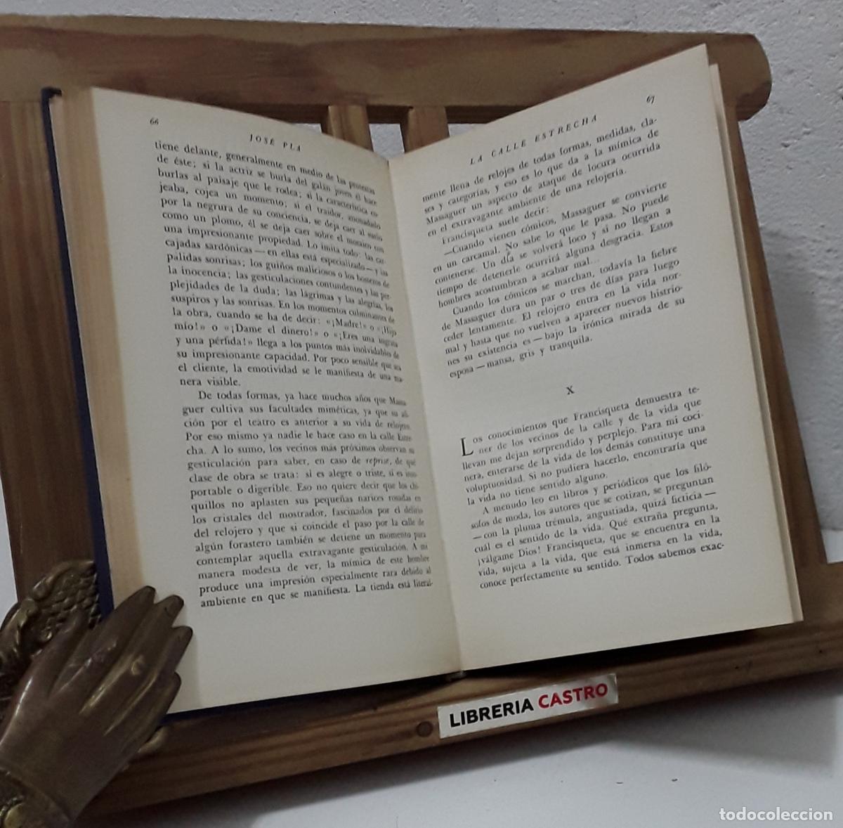 Libros: La calle estrecha - Josep Pla. - Foto 2