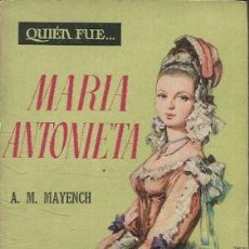 Libros: MARIA ANTONIETA. - MAYENCH A.M.