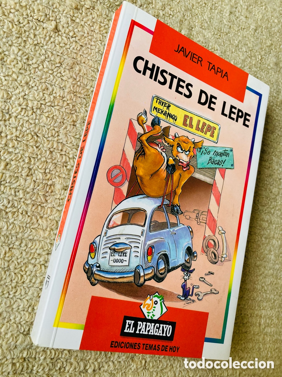 Libros: Chistes de Lepe Javier Tapia 1992 - Foto 2