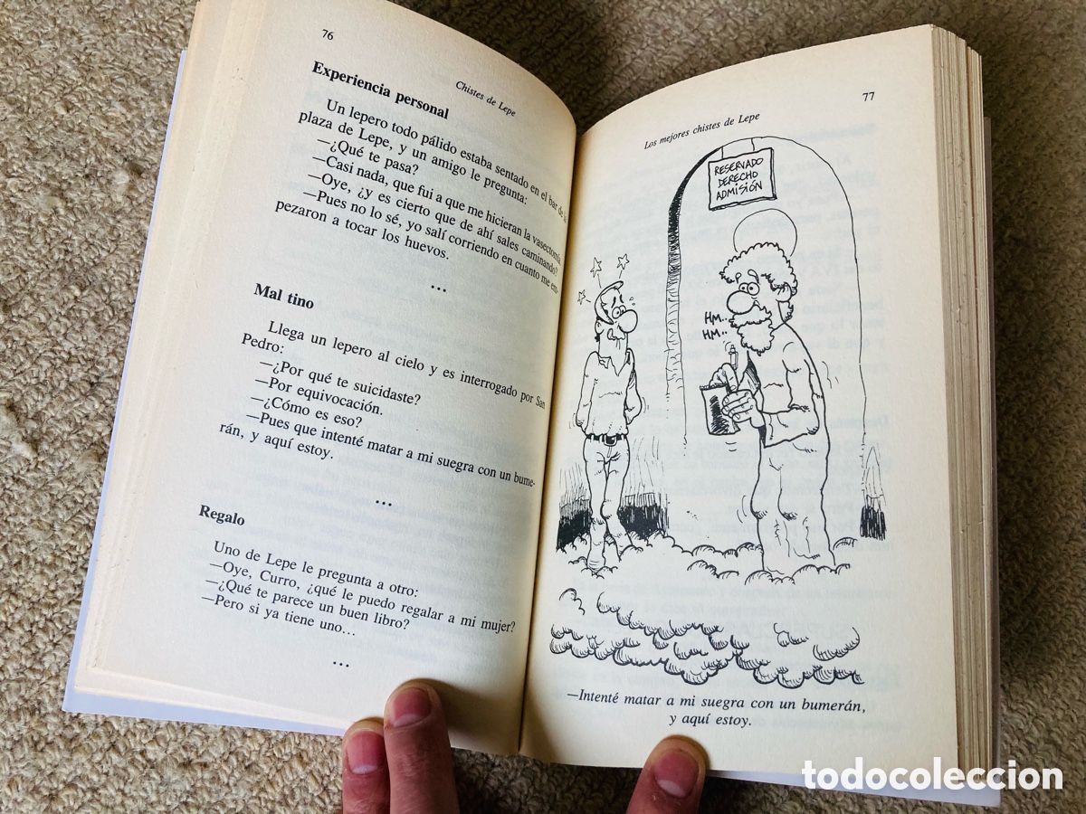 Libros: Chistes de Lepe Javier Tapia 1992 - Foto 4