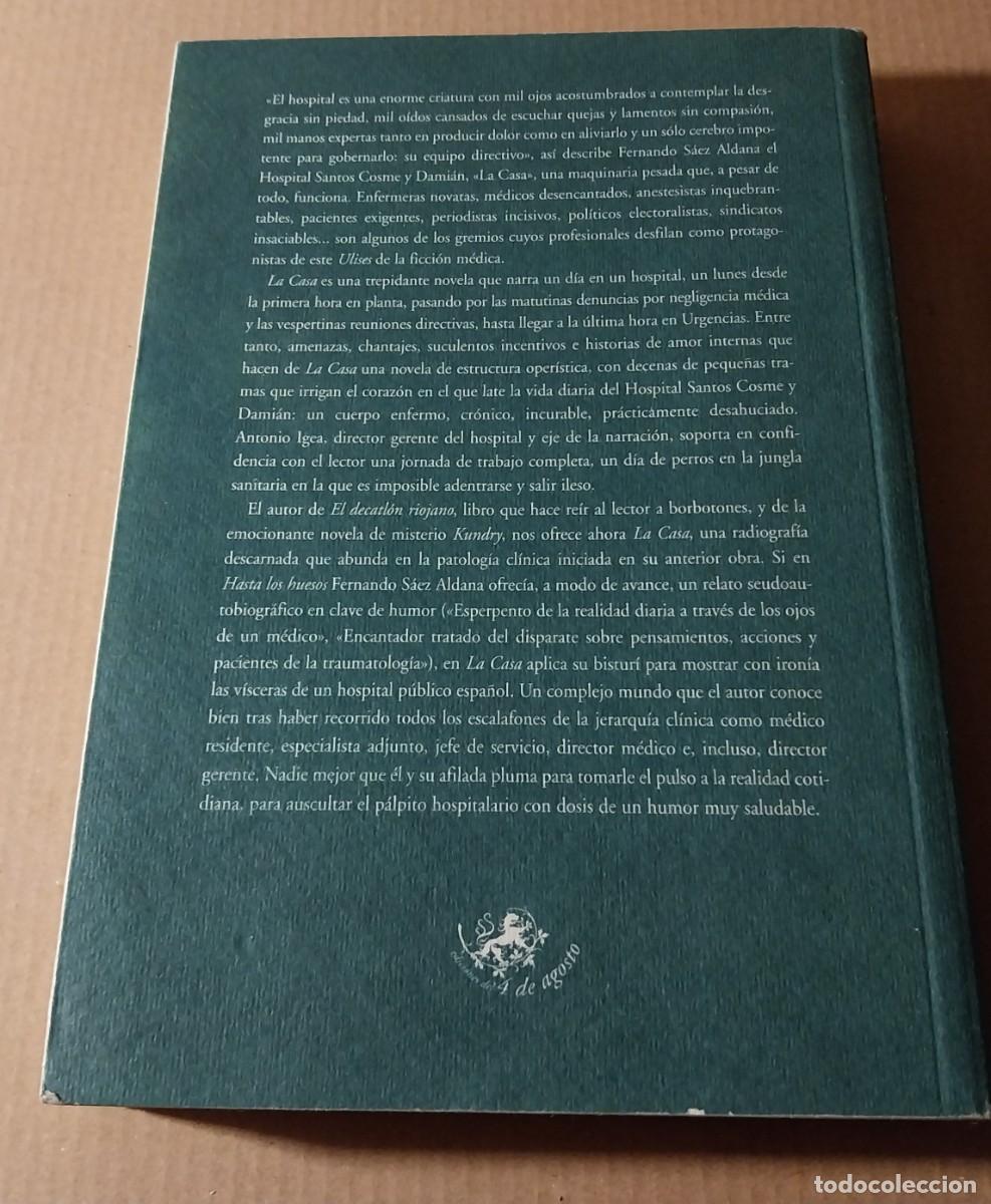 Libros: Fernando S&aacute;ez Aldana. LA CASA - Foto 4