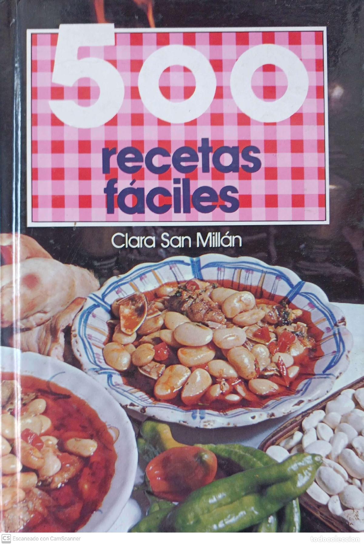 Libros: 500 recetas f&aacute;ciles - Clara San Mill&aacute;n - Foto 1