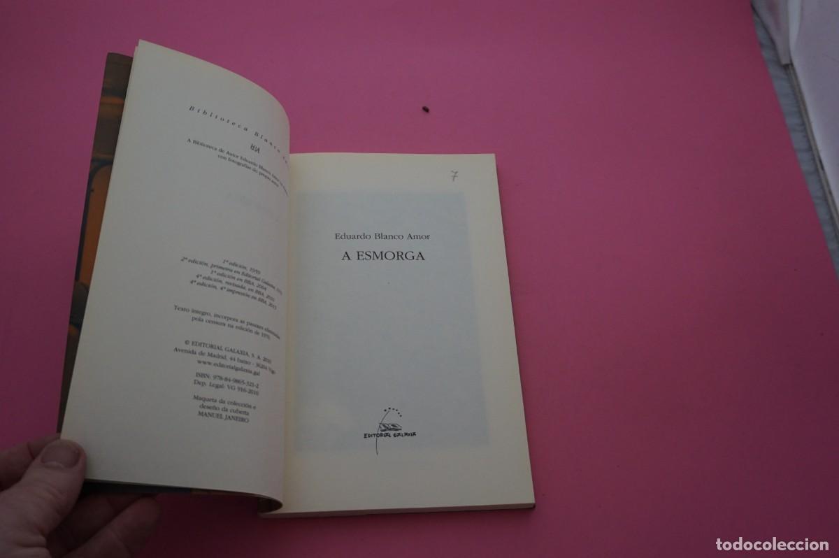 Libros: AMF-34A/ ESMORGA - EDUARDO BLANCO AMOR / EDITORIAL GALAXIA - Foto 2
