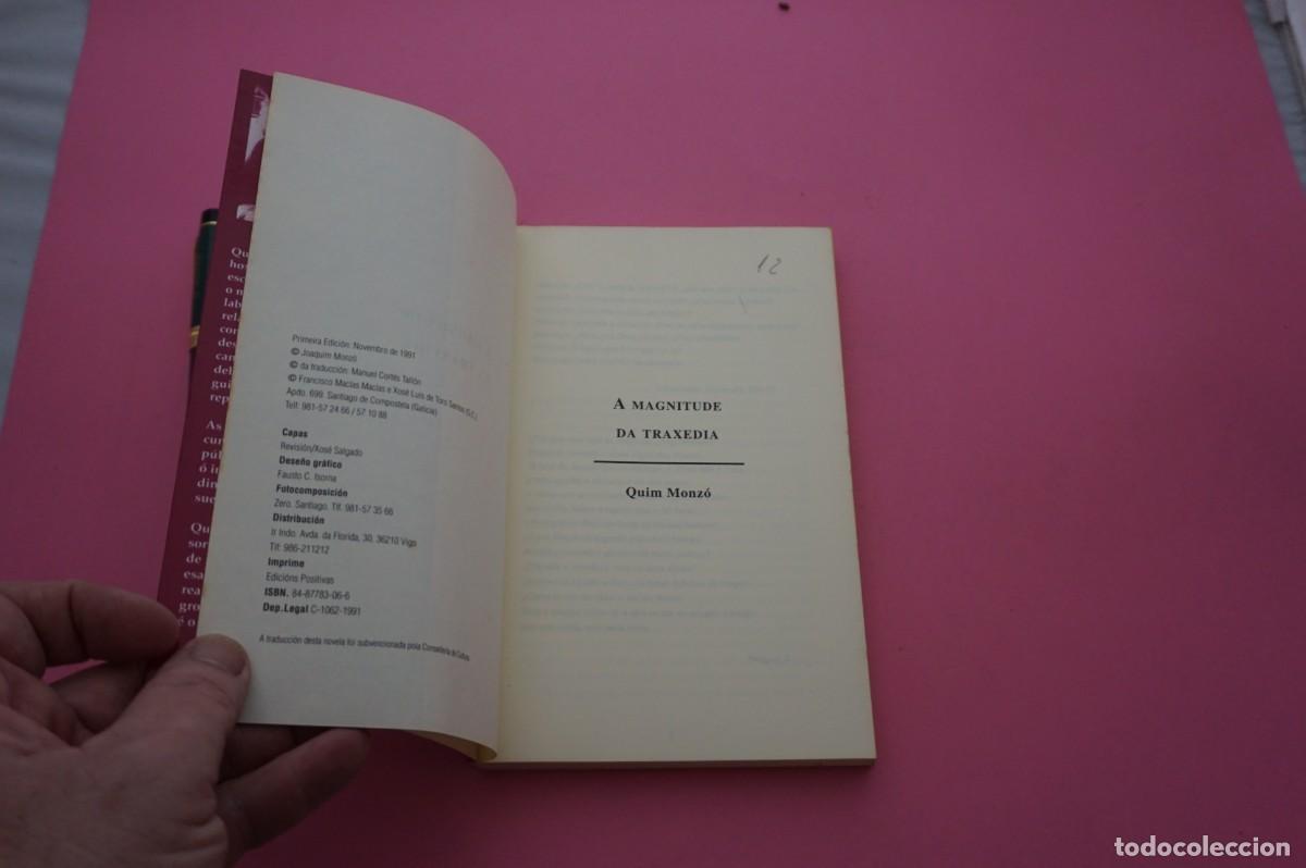 Libros: AMF-34A/ A MAGNITUDE DA TRAXEDIA - QUIM MONZO - Foto 2