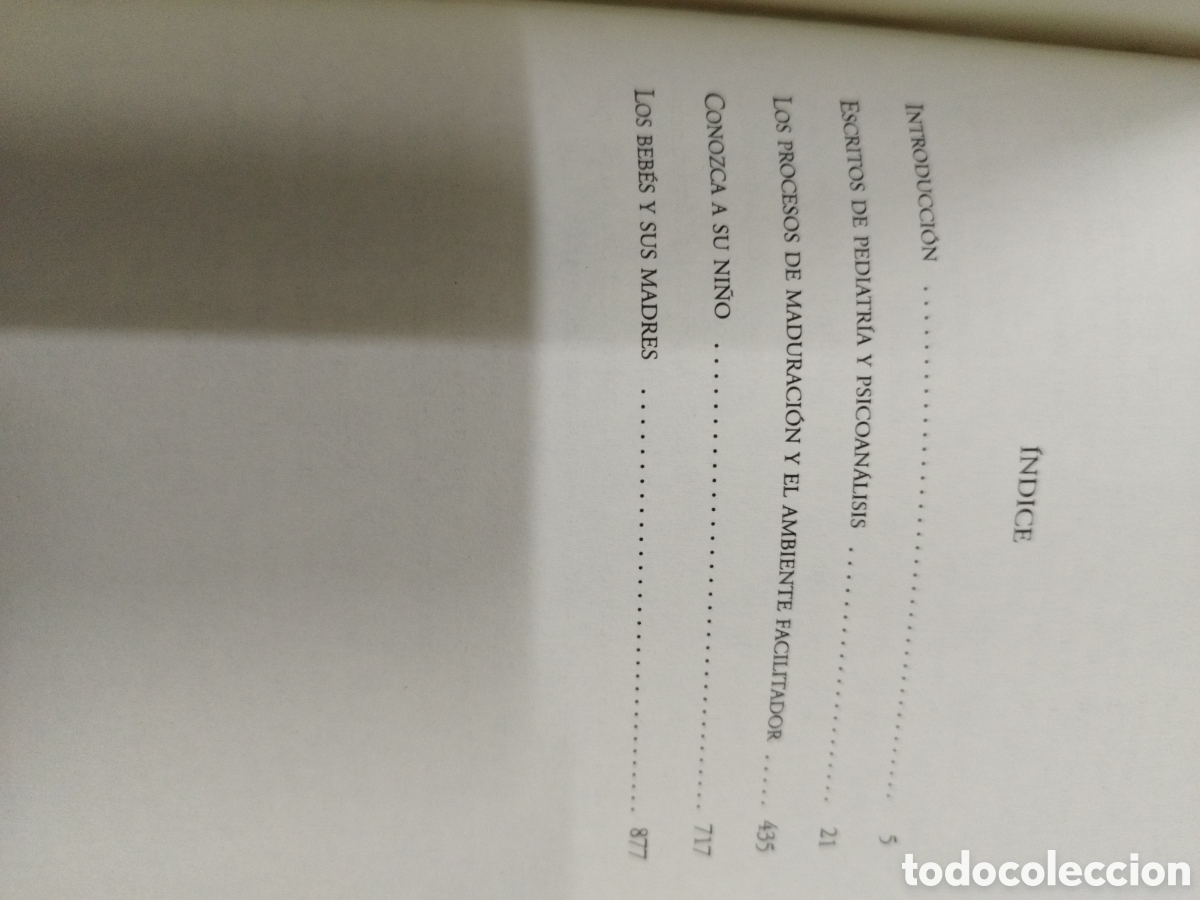 Libros: OBRAS ESCOGIDAS I - WINNICOTT,Donald W. - Foto 4
