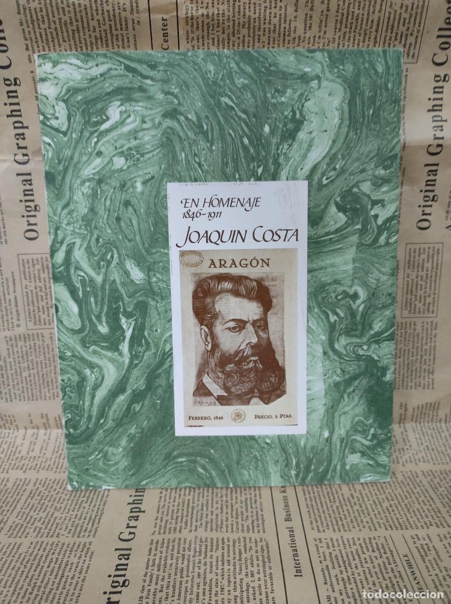 Libros: EN HOMENAJE JOAQUIN COSTA 1846 1911 - Foto 1