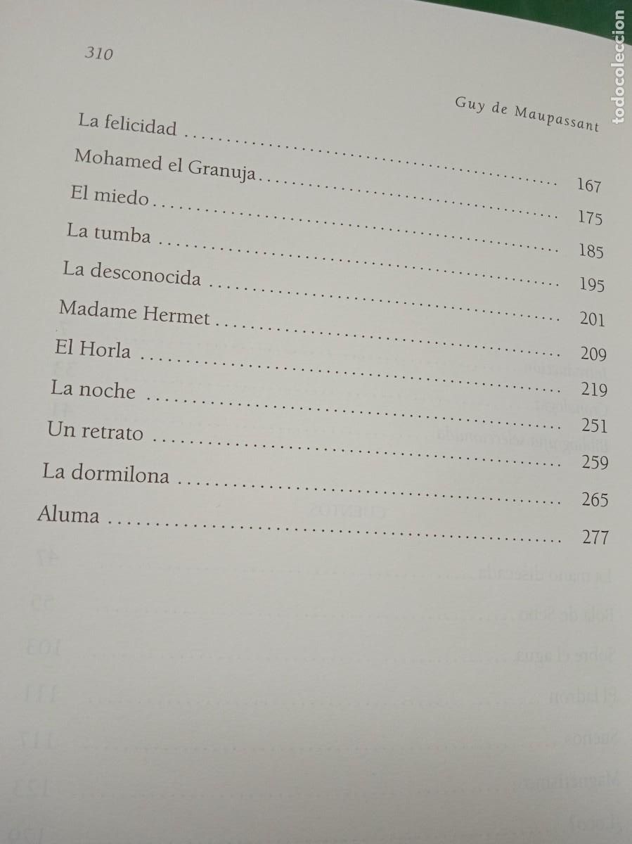 Libros: Cuentos. Guy de Maupassant, editorial Gredos - Foto 2