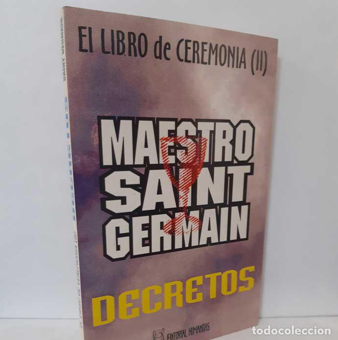 Libros: DECRETOS (EL LIBRO DE LA CEREMONIA II) - SAINT GERMAIN - Foto 1