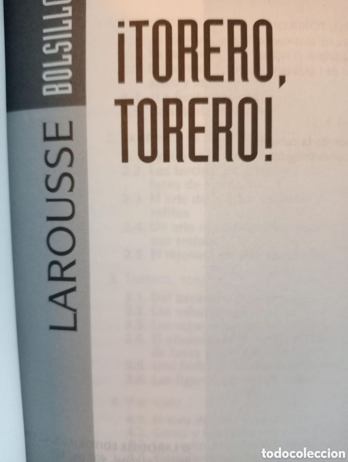 Libros: Torero, torero / Pablo Nadal Moxo. Larousse - Foto 2