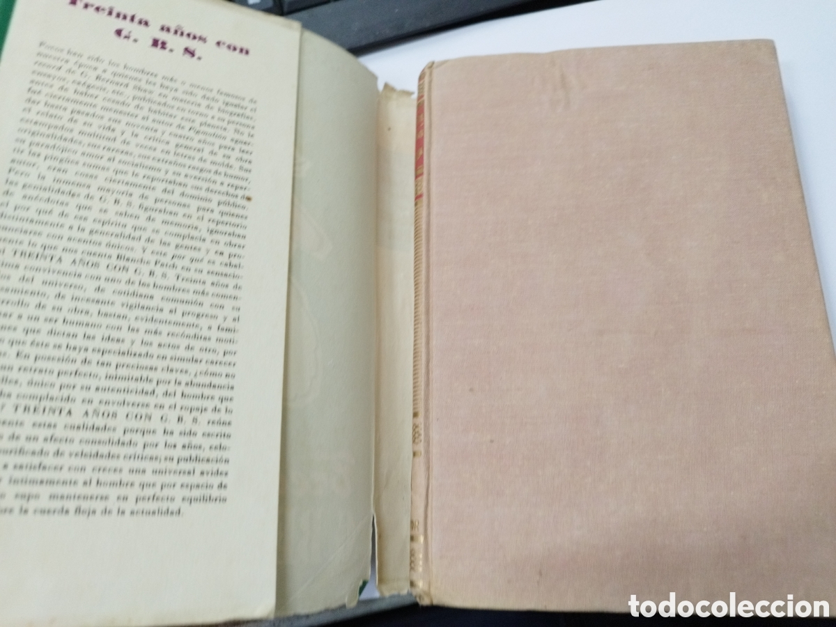 Libros: Treinta a&ntilde;os con Bernard Shaw.Blanche Patch.1951.Tapas duras. - Foto 4