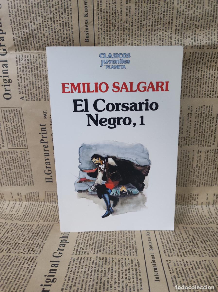 Libros: EL CORSARIO NEGRO EMILIO SALGARI - Foto 1