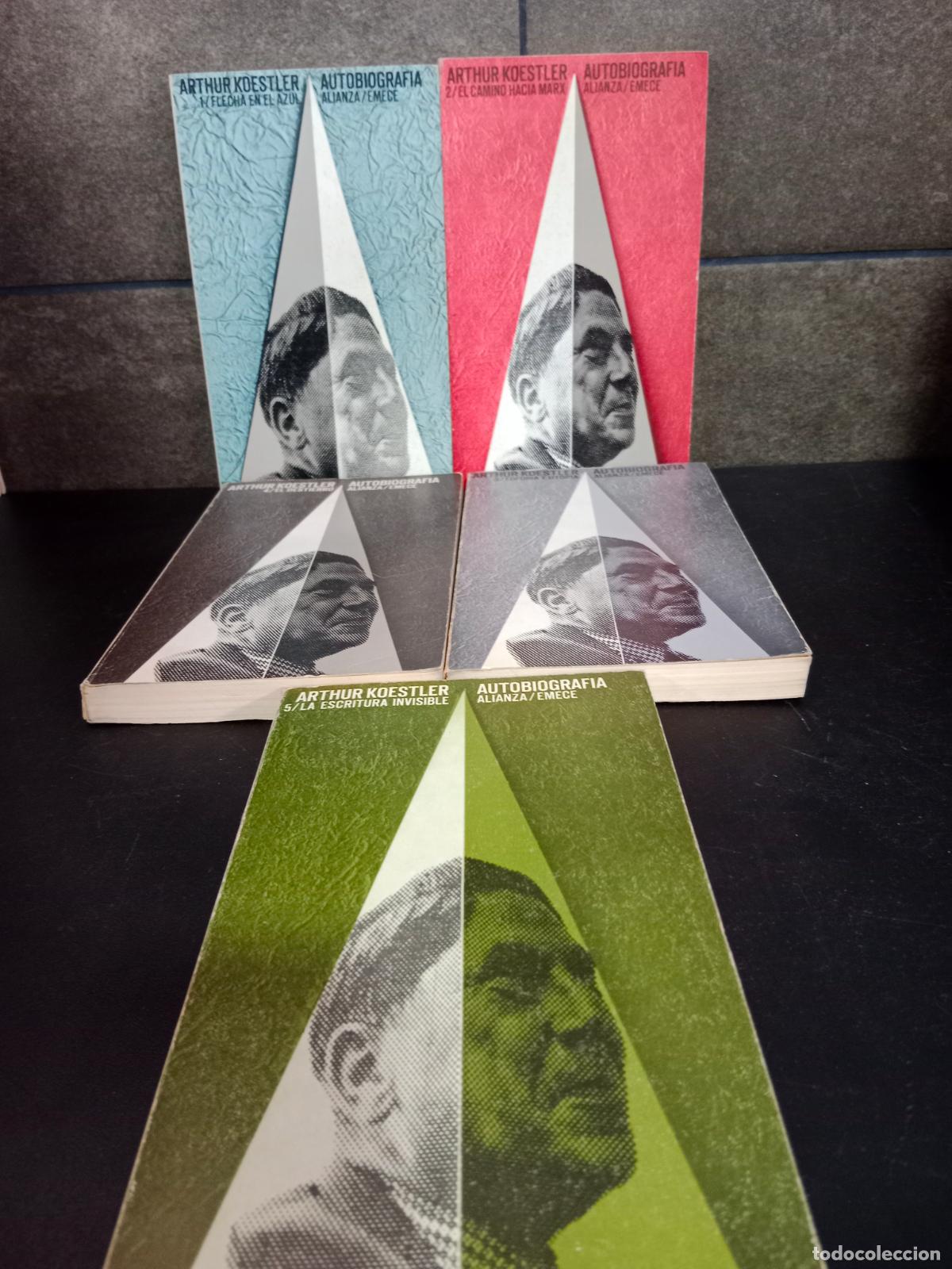Libros: Autobiografia (o.c. 5 vols). Arthur Koestler. - Foto 2
