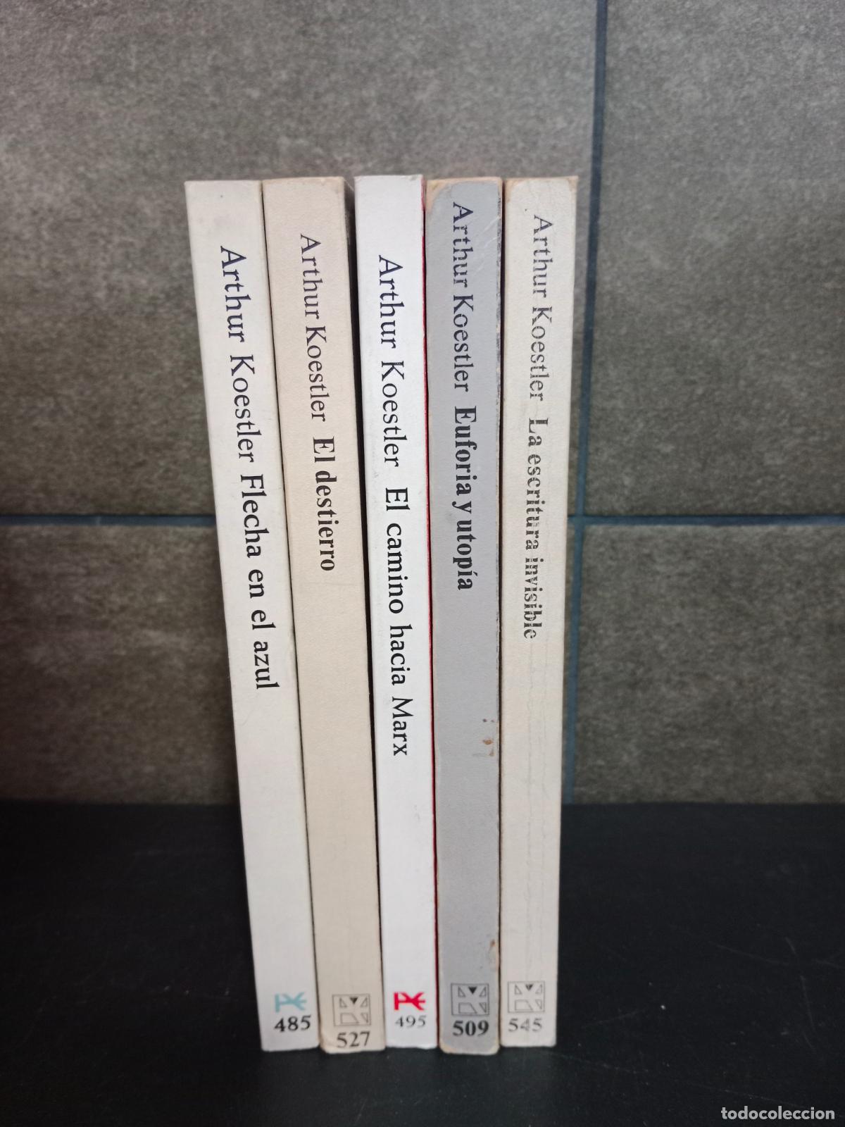 Libros: Autobiografia (o.c. 5 vols). Arthur Koestler. - Foto 3