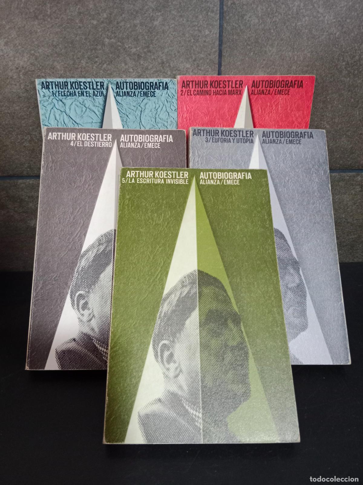 Libros: Autobiografia (o.c. 5 vols). Arthur Koestler. - Foto 1