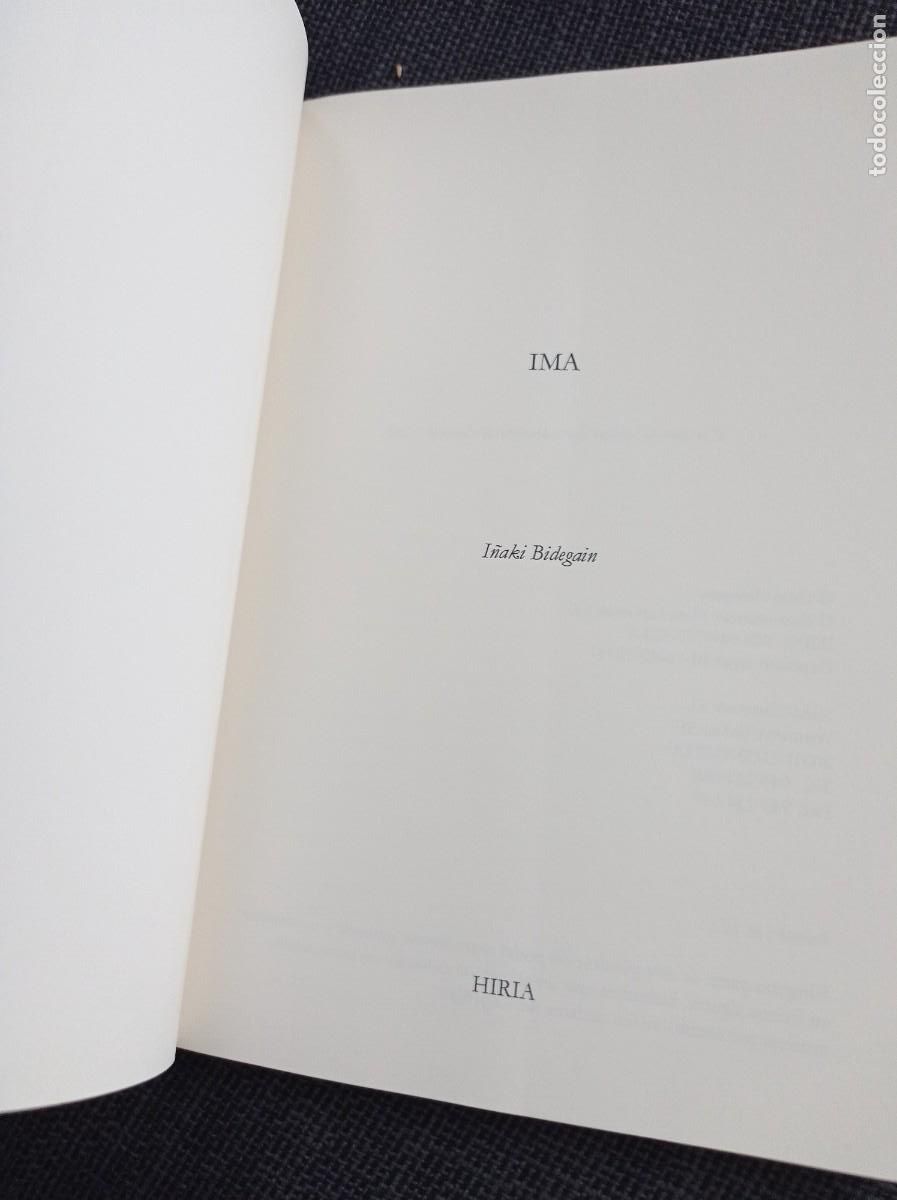 Libros: Libro Imanol. I&ntilde;aki Bidegain. Hiria liburuak 2013. - Foto 4