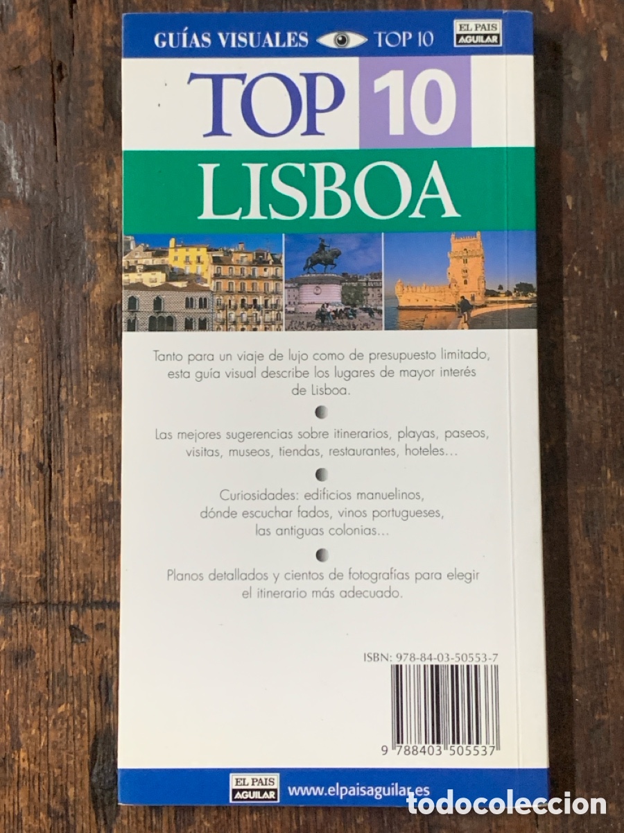 Libros: Top 10, Gu&iacute;as Visuales. LISBOA - Foto 4