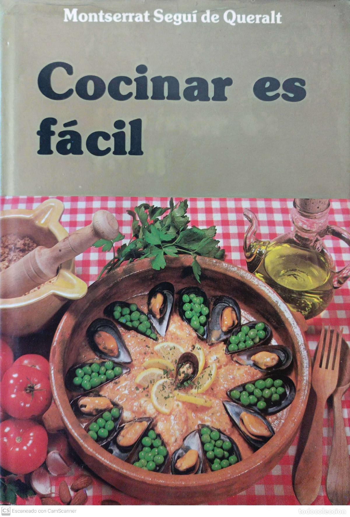 Libros: Cocinar es f&aacute;cil - Montserrat Segu&iacute; de Queralt - Foto 1