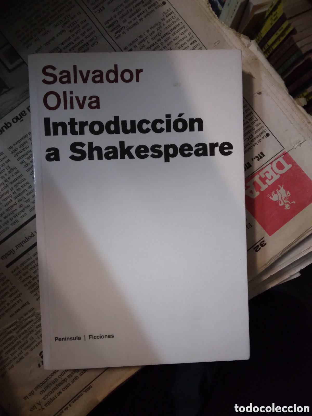 Libros: Salvador Oliva, Introducci&oacute;n a Shakespeare, Editorial Peninsula - Foto 1