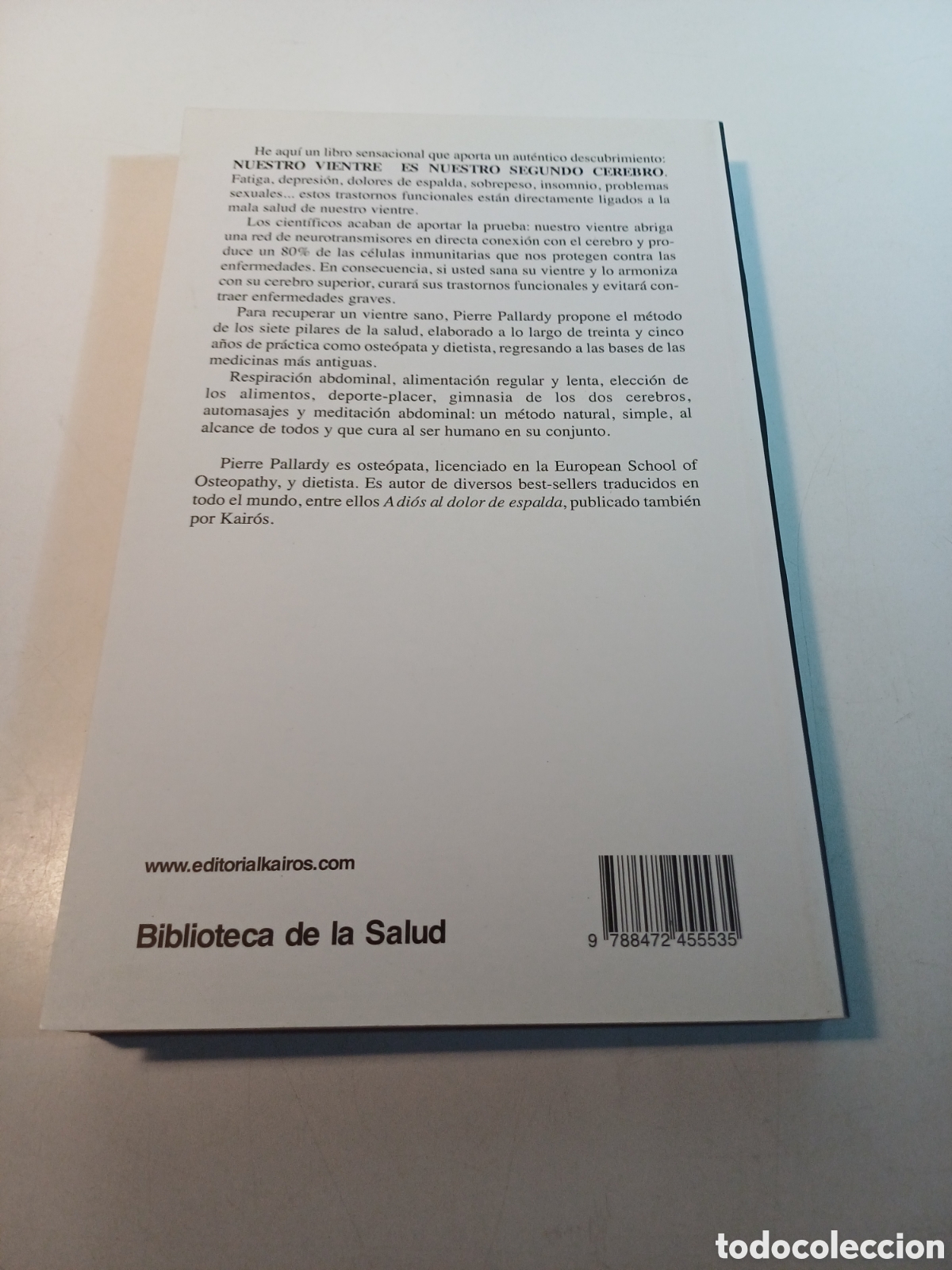 Libros: La sabidur&iacute;a del vientre Pierre Pallardy 2010 - Foto 3
