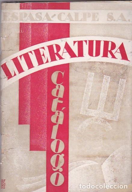 Libros: Espasa Calpe - CATALOGO GENERAL DE LITERATURA - Foto 1