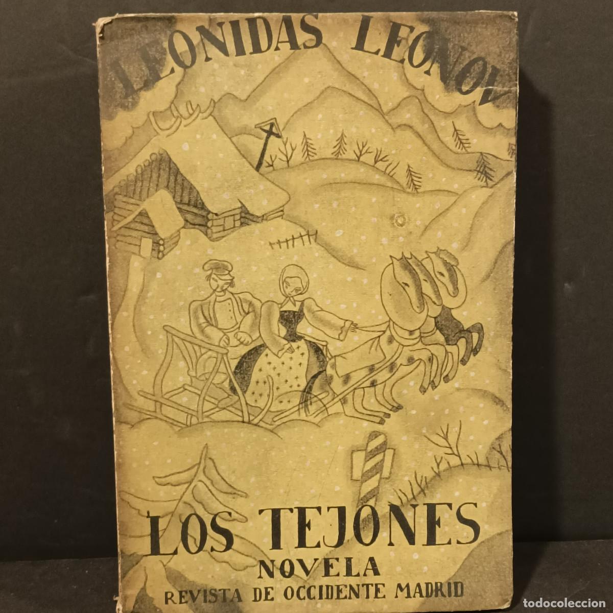 Libros: LEONOV, Leonidas.- - Los tejones. Novela. - Foto 1