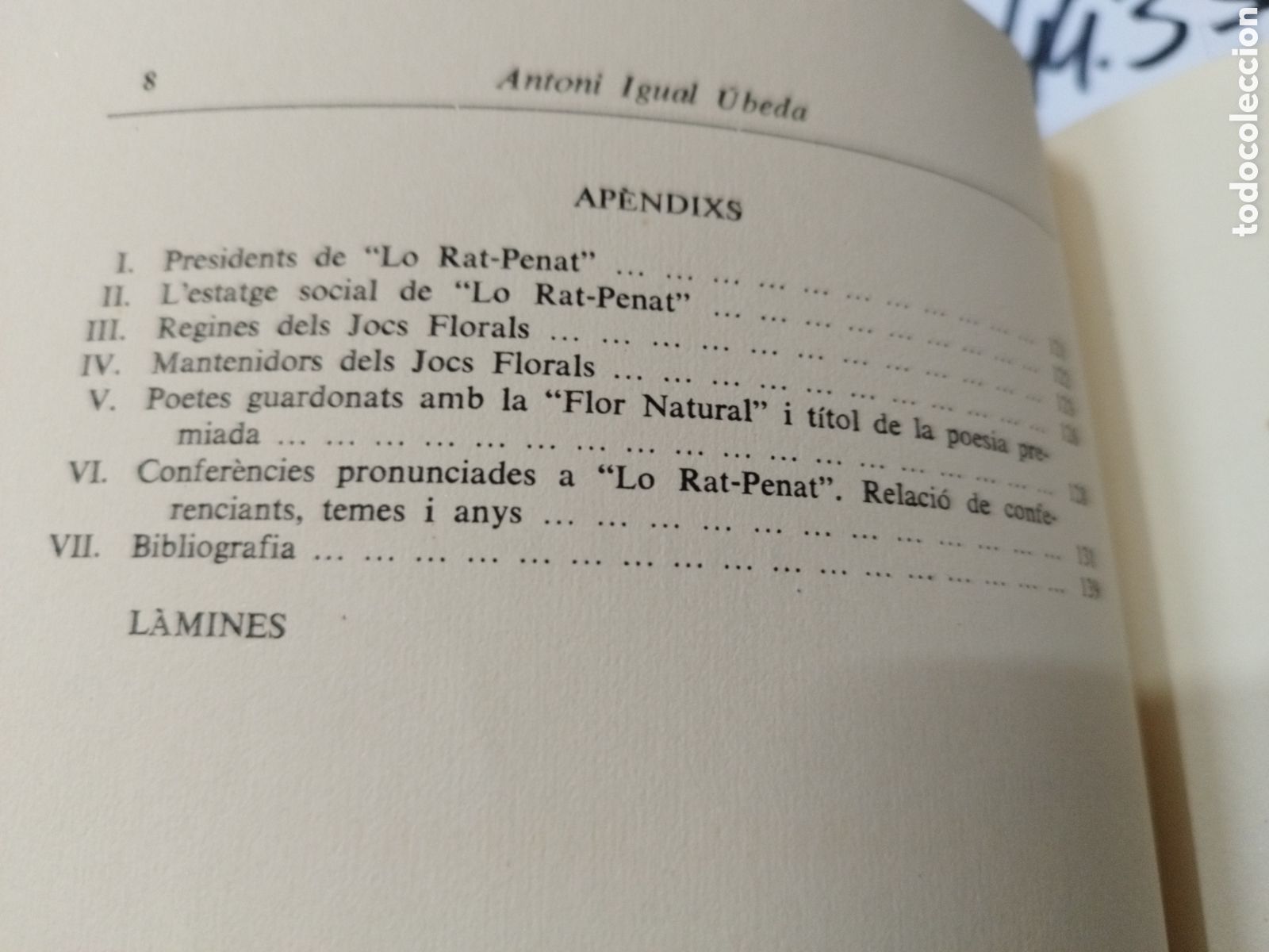 Libros: HISTORIA DE LO RAT PENAT - IGUAL UBEDA,Antoni - Foto 6
