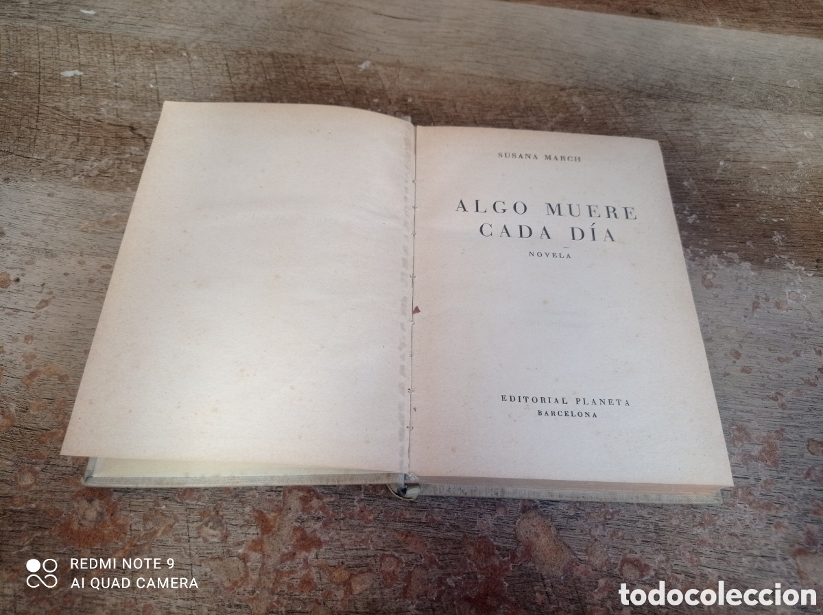 Libros: Algo muere cada d&iacute;a Susana march - Foto 1