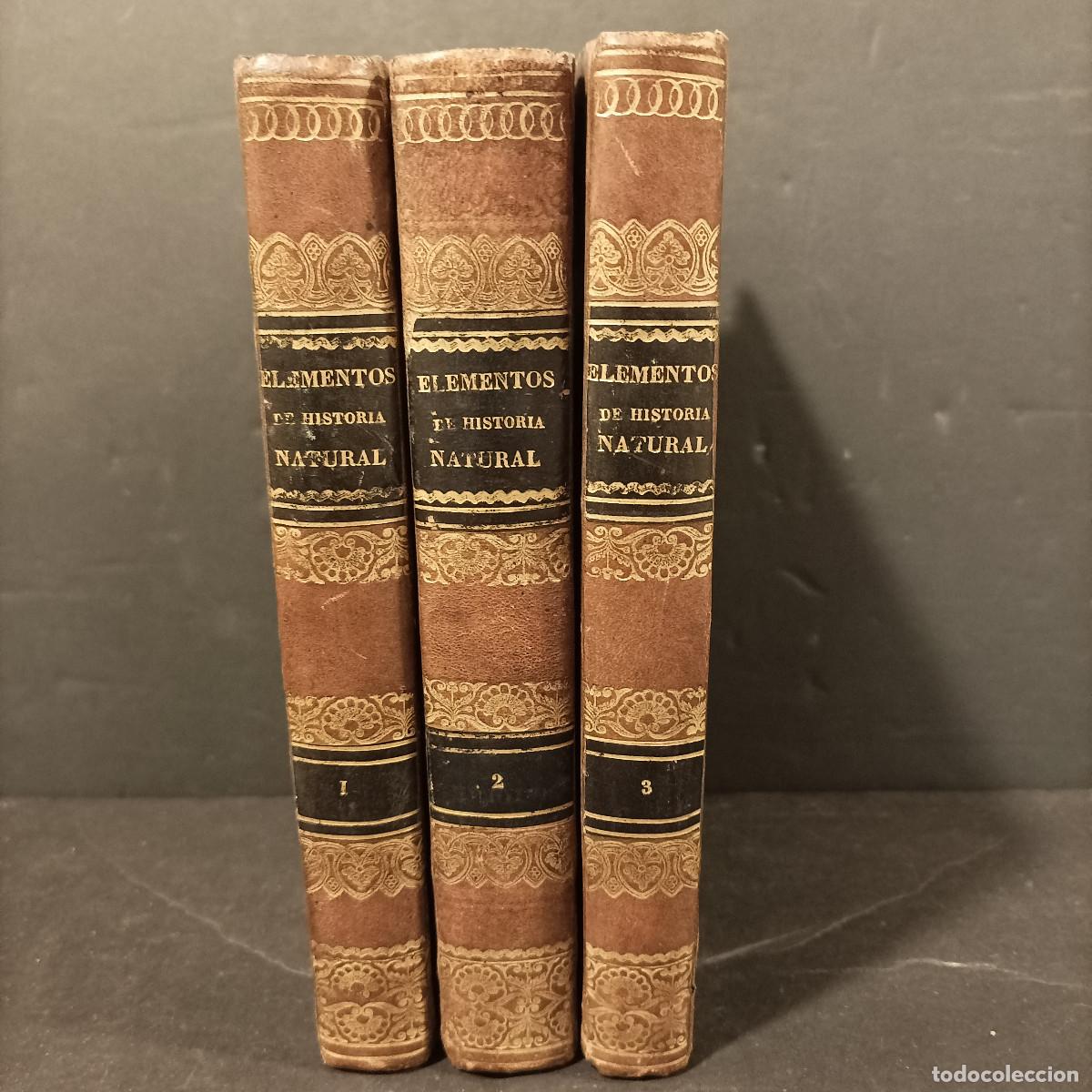 Libros: MILNE-EDWARDS y COMTE, Aquiles.- - Elementos de Historia Natural. - Foto 1