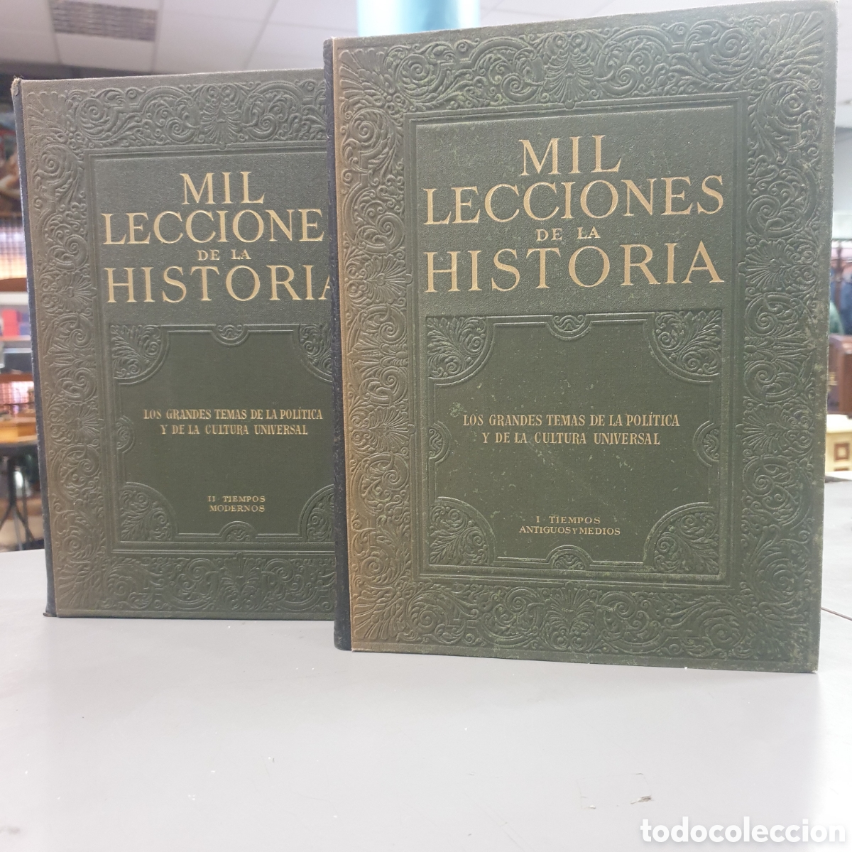 Libros: MIL LECCIONES DE LA HISTORIA 2 VOLUMENES IMPECABLES - Foto 1
