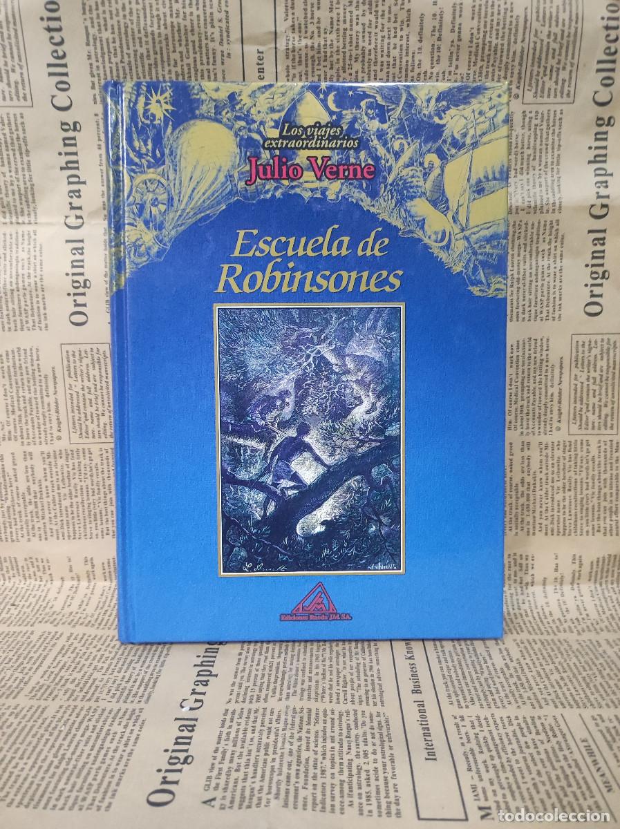 Libros: ESCUELA DE ROBINSONES JULIO VERNE - Foto 1