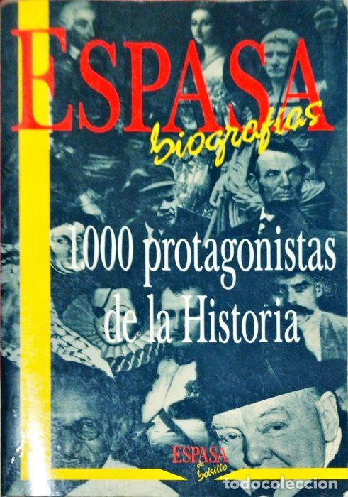 Libros: 1000 protagonistas de la historia &ndash; Espasa Biograf&iacute;as - VVAA - Foto 1