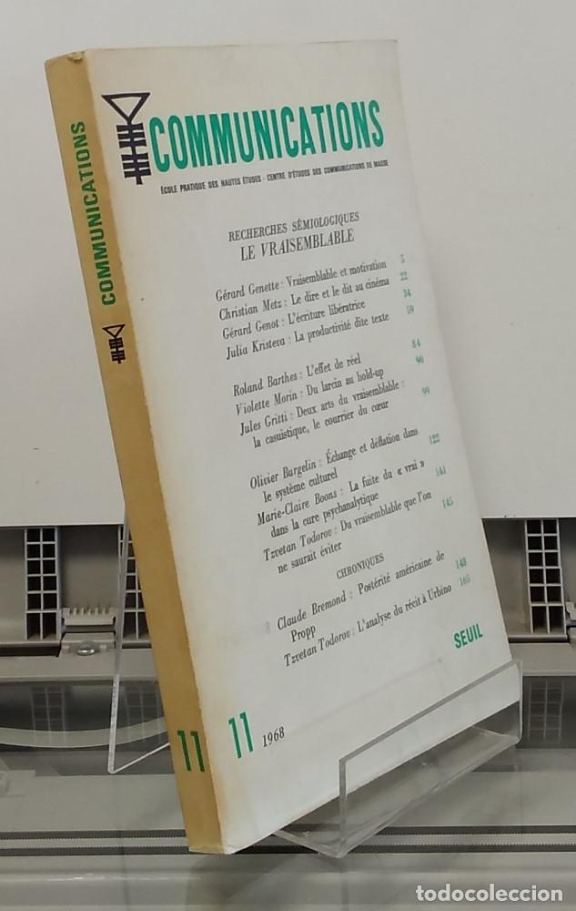 Libros: Communications 11, 1968. &Eacute;cole Pratique des Hautes &Eacute;tudes. Centre d'&Eacute;tudes des Communications de Mas