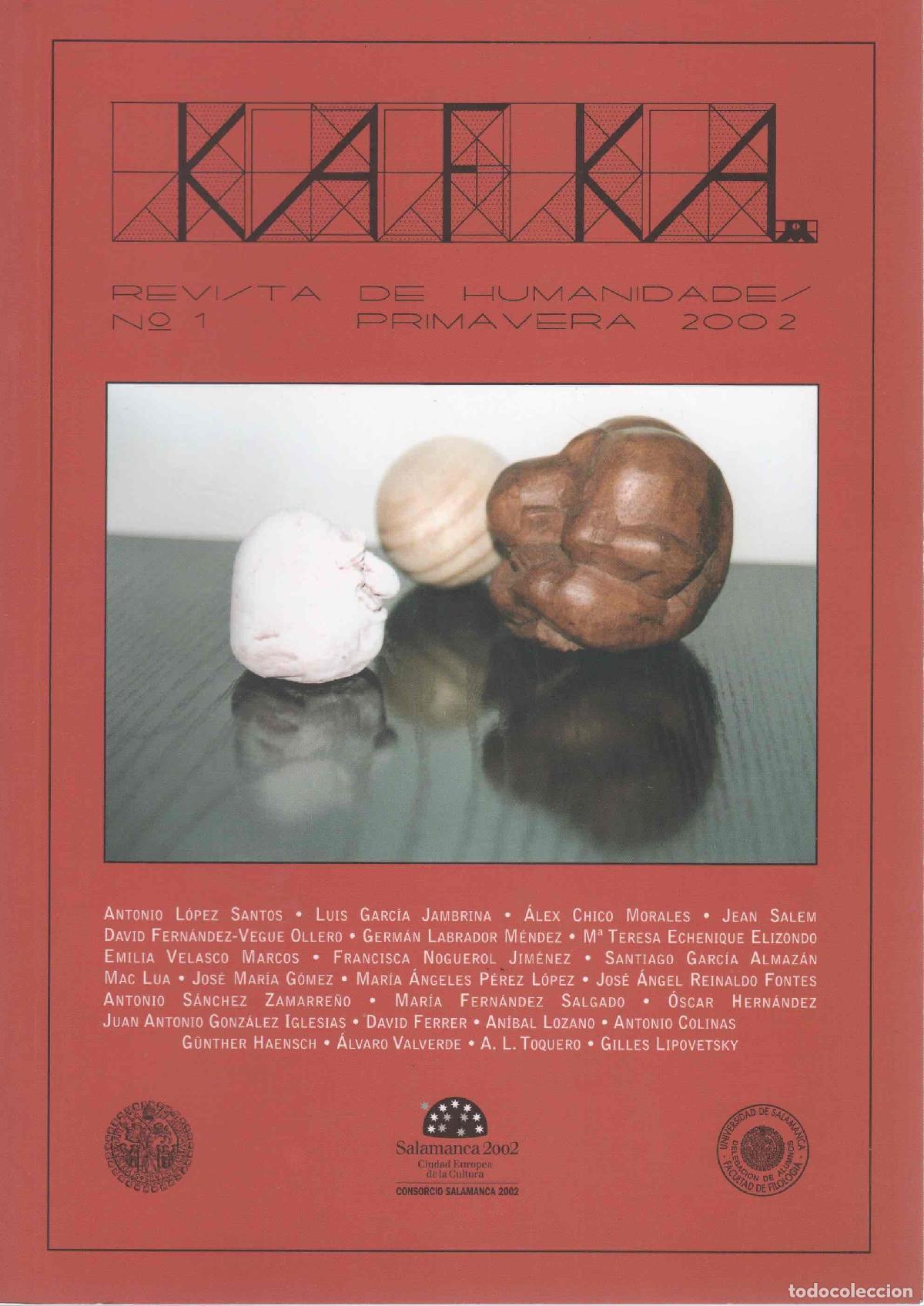 Libros: Kafka. Revista de humanidades, n&ordm;1 - VV.AA. - Foto 1