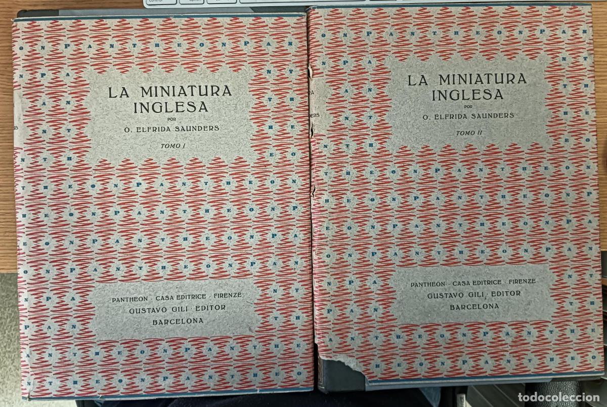 Libros: La miniatura inglesa. Tomos I y II - Saunders, Elfrida - Foto 1