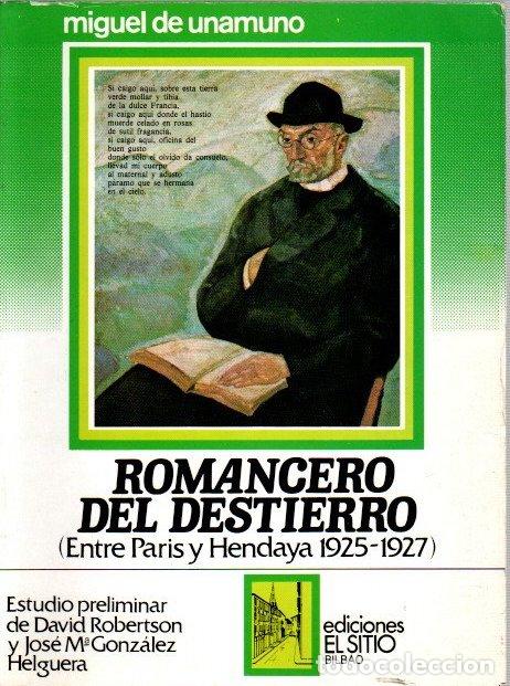 Libros: Romancero del destierro - Unamuno, Miguel de - Foto 1