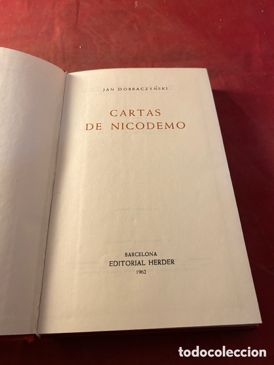 Libros: CARTAS DE NICODEMO - Foto 1