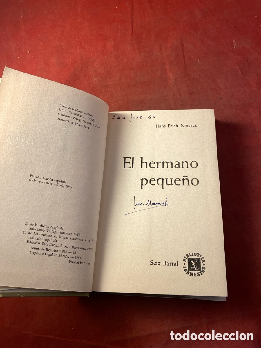 Libros: El hermano peque&ntilde;o - Foto 3