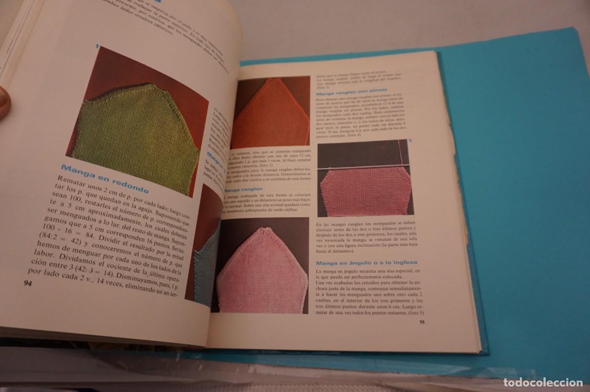 Libros: 20C- LA AGUJA Y LA LANA - GUIA PRACTICA DE LABORES DE PUNTO / EDITORIAL CODEX - Foto 5